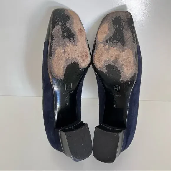 Bruno Magli Classic Navy Heels - Picture 9 of 13